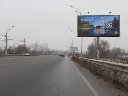 Билборд A в Киеве, 6х3  Радзіня (Дарницкое шоссе), 300 м до Григоренка фото 1