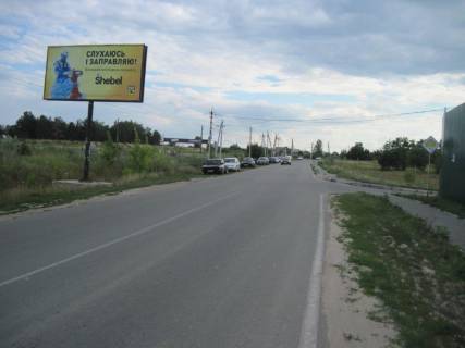 Билборд B в Чайки, 6х3  с. Чайки, вул. Чайки 70м, від вул. О. Вишні в напр. автодрому Чайка фото 1