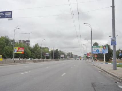 Білборд, Бігборд (Борд)  B у Києві, 6х3  Глушкова пр., 9 до Одескої пл Фото 1