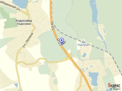 Билборд B в Київських трасах, 6х3  Новообухівська траса 24+480 км, ліворуч з Києва схема