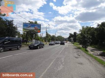 Билборд B в Киеве, 6х3  Литовський пр. 8 из центра фото 1