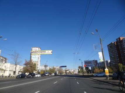 Білборд, Бігборд (Борд)  A у Києві, 6х3  Червоної Калини ( Маяковського ) пр., 5 з центру Фото 1