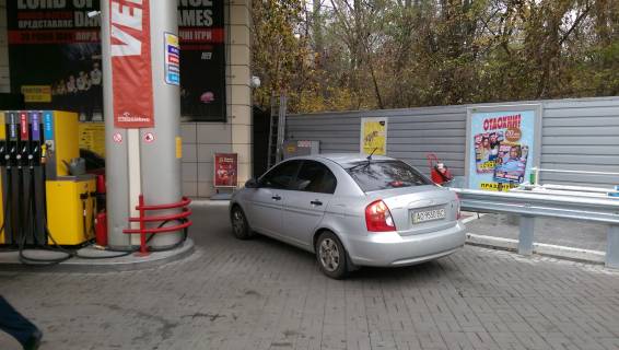 Білборд, Бігборд (Борд)  A у Києві, 1,2х1,8  Преображенська 1 Фото 1