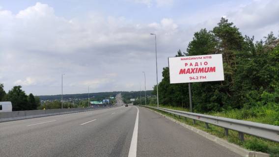 Билборд A в с. Вита-Почтовая, 6х3  Київ-Одеса 20+600 км, ліворуч, в Київ фото 1