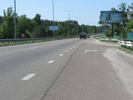 Билборд A в Киеве, 6х3  Богатирська вул. 1 км до повороту на Вишгород з Києва фото 1