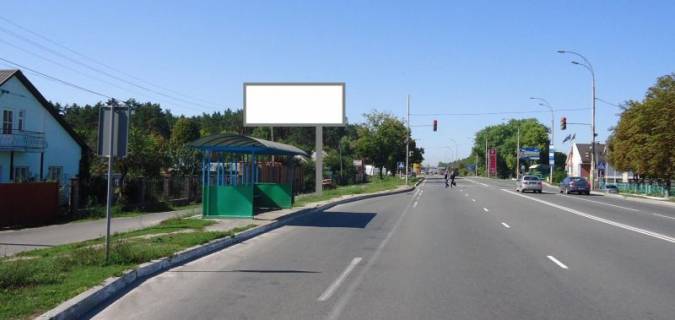 Билборд B в Бровары, 6х3  м.Бровари, вул.Київська, 18 фото 1