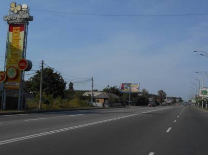 Білборд, Бігборд (Борд)  B у Бровари, 6х3  м.Бровари, вул.Київська, 80 вул.Таращанська Фото 1