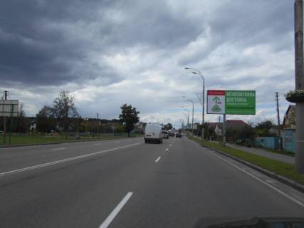 Билборд A в Бровары, 6х3  м.Бровари, вул.Київська, 59  (світлофор) фото 1