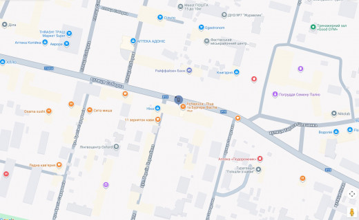 Сiтiлайт A у Фастові, 1,2х1,8  г.Фастов, ул.Соборная, 29 схема