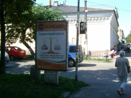 Ситилайт B в Фастове, 1,2х1,8  ул. Соборная, 39 фото 1