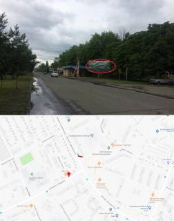 Білборд, Бігборд (Борд)  A у Ужгороді, 3х6  вул. Грушевського (4 полоси,перехрестя , ,Ринок, "Сільпо", ТЦ"Осетія",Ресторани,магазини, інтенсивний рух,автобусні зупинки, пішоходні переходи, світлофори, Інтенсивний рух місцевого та транзитного транспорту.) Фото 1