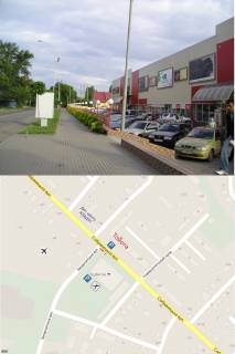 Ситилайт A в Ужгороде, 1.2х1.8  вул. Собранецька, 89 (напроти ТЦ "Дастор") фото 1