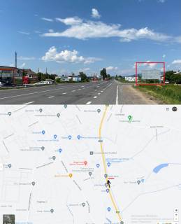 Білборд, Бігборд (Борд)  A у Ужгороді, 3х6   вул. Урожайна (Вїзд на найбільший речовий ринок"Краснодонців",Автосалон "Мітсубісі", "Тойота" сервіс, TIR- сервіс, три АЗС"SHELL","Маркет","БРОМ".В'їзд на на митний пост "Закарпаття" та митний склад м. Ужгорода. В'їзд на авто-речовий ринок Фото 1