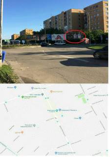 Билборд A в Ужгороде, 3х6  вул. Легоцького (Коло, ТЦ Токіо, ТЦ Вопак, Велмарт,АЗС "WOG",АТБ напрямки на Закарпатський державний університет, вулиці Заньковецька, 8 Березня, Перемоги, Баб'яка) фото 1