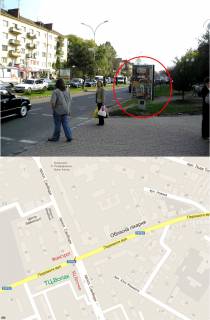 Ситилайт A в Ужгороде, 1.2х1.8  пр. Свободи, 20 (Центр,Обласна лікарня, ТЦ "Білочка", Фокстрот, Вопак, магазини) фото 1