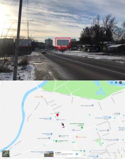 Білборд, Бігборд (Борд)  A у Ужгороді вул. Бабяка ( "Епіцентр", "Нова Лінія", АЗС "ОККО" "WOG" "БРОМ",АТБ, Велмарт, перехрестя, інтенсивний рух) Фото 1