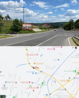 Ситилайт B в Ужгороде, 1.2х1.8  вул. Тімірязєва(перехрестя, Коньячний завод, ресторан Кілікія,АЗС"WOG", поворот на спальний район, інтенсивний рух) фото 1