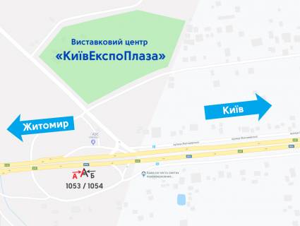 Білборд, Бігборд (Борд)  B у Березівці, 3х6  траса М-06 Київ-Чоп, с. Березівка(напрямок Київ-Житомир, виїзд з Києва) схема