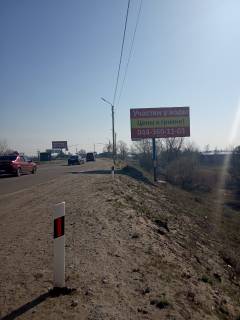 Билборд A в Осещине, 6*3  Осещина, траса Київ-Десна, 50 м після повороту на с.Осещина в сторону с.Хотянівка з правого боку фото 1