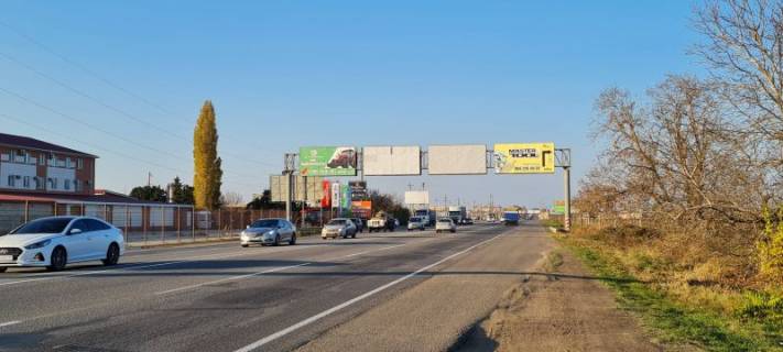 Билборд A в Авангард (Авангард), 3x6  Район промрынка "7-км", ЖК "Артвилл", ЖК "7е Небо", ЖК "Австрийский", ЖК "Авангард",  биопарка и аквапарка.  Цена для РА договорная фото 1