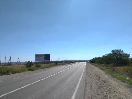 Билборд B в Удобное, 3x6  Автодорога Одесса-Рени (транспортное сообщение(Одесса,Рени,Измаил, Сарата), из Одессы, Таможенный, Пограничный пункт, АЗС, поворот на с.Удобное фото 1