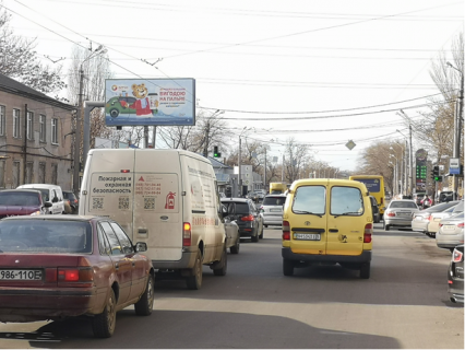 Билборд B в Одессе, 3х6  ул. Дальницкая 43 фото 1