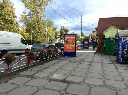 Ситискролл A в Надворной, 1,2x1,8  Чороновола, центральний Універмаг, міський ринок, напрямок руху на Яремче, Буковель фото 1