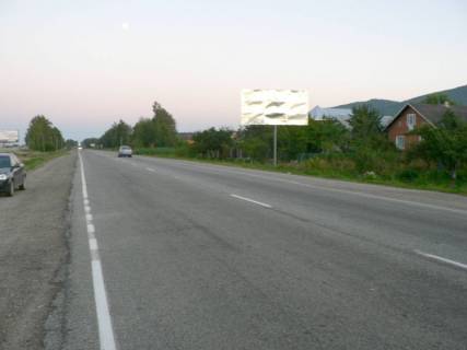 Білборд, Бігборд (Борд)  A у Надвірній, 3x6  Траса Н-09 Мукачево-Львів, с.Стримба 1 км. після Надвірної, автозупинка, СТО, Шиномонтаж,  напрямок руху на Яремче, Буковель Фото 1