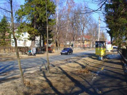 Ситилайт A в Яремче, 1,2x1,8  Траса Н-09 Мукачево-Львів, Свободи, міський ринок, автозупинка, санаторій Прикарпатський, пішохідна зона до водоспаду Пробій, напрямок руху на Івано-Франківськ фото 1