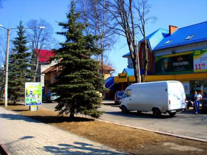 Ситилайт B в Яремче, 1,2x1,8  Траса Н-09 Мукачево-Львів, Свободи, супермаркет Вопак, напрямок руху на Івано-Франківськ фото 1