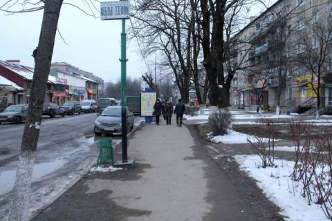 Сiтiлайт A у Надвірній, 1,2x1,8  Грушевського, перукарна Каприз, маг.Каштан, напрямок руху до міської лікарні, с.Пнів, Пасічна, Зелена, Бистриця Фото 1