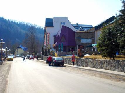 Сiтiлайт A у Яремче, 1,2x1,8  Траса Н-09 Мукачево-Львів, Свободи, кафе-рест. Турист, Будинок культури, напрямок руху на Буковель Фото 1