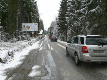 Білборд, Бігборд (Борд)  B у Буковелі, 3x6  Траса Н-09 Мукачево-Львів, дорога від Буковеля до Івано-Франківська (с.Поляниця),  відпоч. комплекс Царина, Батьківський поріг, 150 м перед перехрестям з трасою, напрямок руху на Івано-Франківськ Фото 1