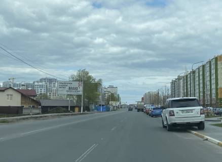 Билборд B в Вишневое, Board 3x6м  вул. Стуса кінець/початок вул.  Балукова, 8,  зупинка, поворот  на вул. Дружби, поруч "Автостанція", "МАРКЕТ SUPPER", навпроти Ресторан "Дід Madrid", 100м. до ТРЦ "Наше Небо", "BILLA",  в бік м Києва фото