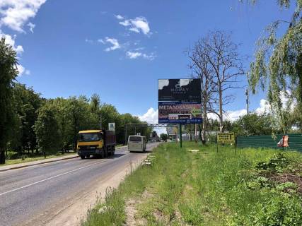 Билборд A в Крюковщине вул. Одеська, біля ЖК "іНоme", зупинка, навпроти "Vianor Крюківщина", "Парк Крюківщина", 200м  до "Домосвіт", в бік  м. Київ (верхній) фото 1