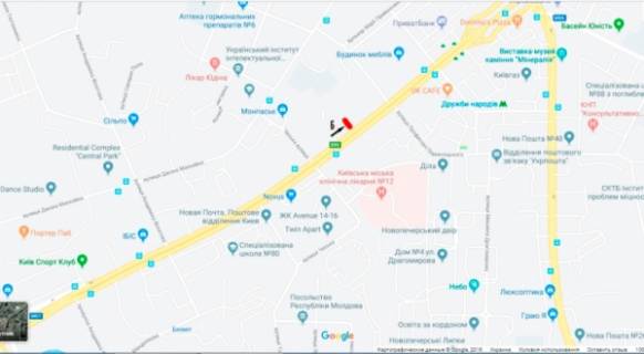 Скроллер B в Киеве, скролл 3.14*2.3  бульв. Міхновського Миколи (Дружби Народів), 19 (Дом Меблів) - "Асвіо Банк" - 557599 схема