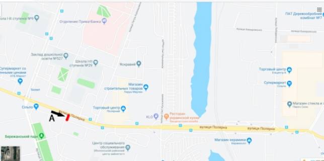 Призма A в Киеве, Prismavision 3х6  вул. Полярна, 6 - ТЦ "Полярний", "Сільпо", "Леруа Мерлен", "Епіцентр" - 557471 схема