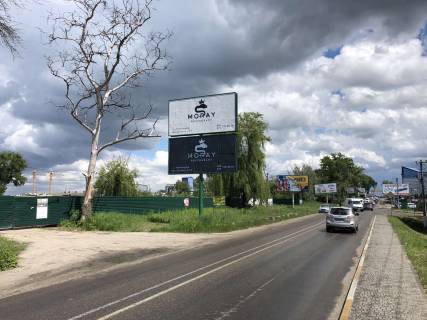 Билборд B в Крюковщине вул. Одеська, біля ЖК "іНоme", зупинка, навпроти "Vianor Крюківщина", "Парк Крюківщина", 200м  до "Домосвіт", в бік с. Гатного, Одеської траси (нижній) фото 1