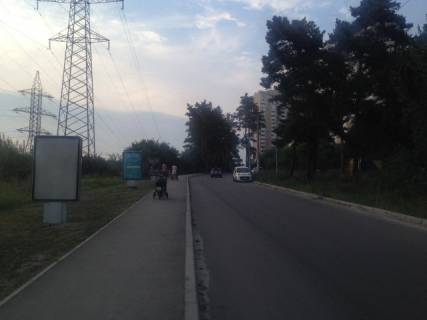 Сiтiлайт B у Вишгороді, Сity 1.8x1.2м  вул. Кургузова, ЖК "Ярославичі", напрмок від вул. Київська №1 Фото 1