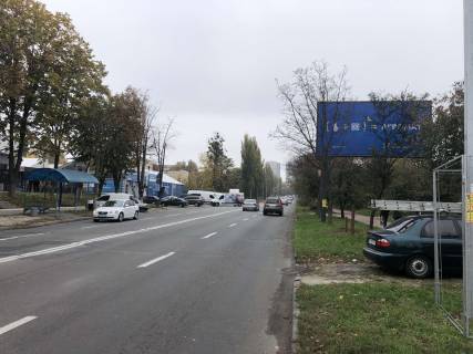 Білборд, Бігборд (Борд)  A у Києві, Board 3x6м  вул. Ак. Булаховського, 2,  зупинка, Магазин обоїв «Рулон», поворот  на вул.  Лісорубна,  поруч Агромат "Світ кераміки", в напрямку пр. Палладіна Фото 1
