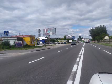 Білборд, Бігборд (Борд)  B у Вишневе, Board 3x6м  вул. Київська, поруч Автолюкс, СТО, Металобаза "ВІКАР", "АТБ- Маркет", "СТОКЛЕНД", вїзд у місто Вишневе Фото 1