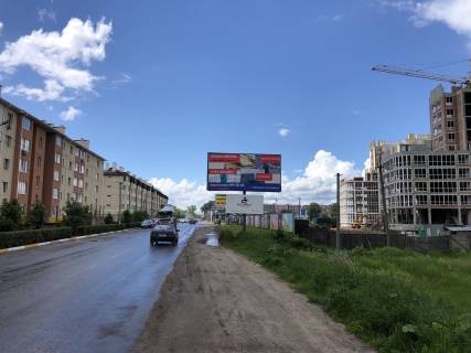 Билборд A в Крюковщине вул. Одеська, поруч відділ продажу ЖК "Благород", зупинка ЖК "Молодіжне містечко", навпроти "ЛотОК", в'їзд в Крюківщину, в бік  м. Київ  фото 1