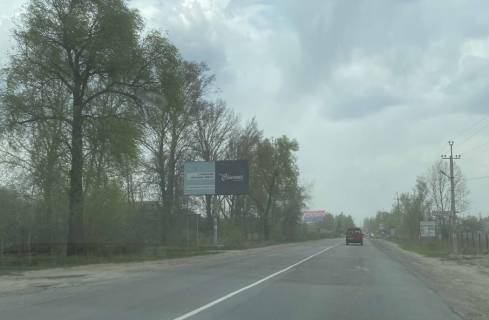 Билборд B в Стоянке, Board 3x6м  вул. Столична/вул. Снайпера, перехресття, "Фора", в бік м. Київ виїзд на Житомирську трасу фото 1