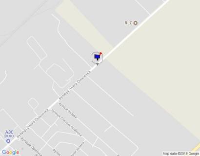 Билборд B в Бровары, Board 3x6м  вул. Онікієнка Олега, парна сторона, виїзд з міста на Об'їзну дорогу, в районі вул.Онікієнка Олега, 139, Броварське ШБУ схема