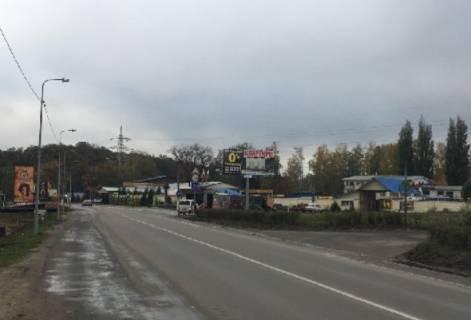 Билборд A в Новосёлках, Board 3x6м  вул. Васильківська, навпроти повороту на вул. Олександрівська, поруч ЖК "Софія Нова",  навпроти Хімскладу, перед поворотом на вул. Приміська, "Нова Пошта", "Brooklyn Barbershop", "El Vanilla", фото 1