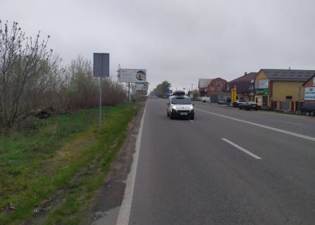Білборд, Бігборд (Борд)  B у Святопетрівському, Board 3x6м  вул. Магістральна, 179,  "УКРПОШТА", 100м. до ТЦ "Сонячний", "EVA", Новая Почта- №3. Вишневе, вїзд в Боярку зі сторони с. Святопетрівське Фото 1
