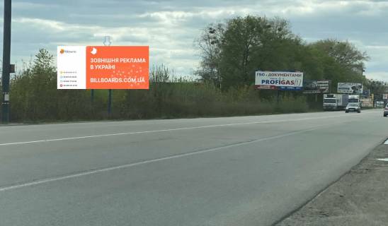 Білборд, Бігборд (Борд)  B у Вишневе, Board 3x6м  вул. В. Чорновола, навпроти, 51а, "Евролюки", Автомайстерня "ABE-Power", Меблева фабрика "Лирона" (Леша), в бік м Вишневе Фото 1