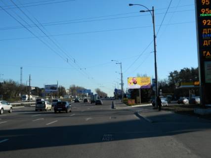 Білборд, Бігборд (Борд)  A у Києві, Board 3x6м  ул. Б.Окружная / заправка "БРСМ", ТЦ "Диамант", р-н "Верховина" в напр. Одесской пл. Фото 1