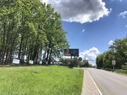 Билборд B в Вишневе (Вишневе), Board 3x6м  вул. Балукова, поворот на вул. Каштанова, навпроти Парку,  вїзд в с Тарасівка, м. Боярка фото 1