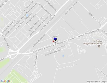 Білборд, Бігборд (Борд)  B у Бровари, Board 3x6м  вул. Онікієнка Олега, 45_вул.Щербакової схема